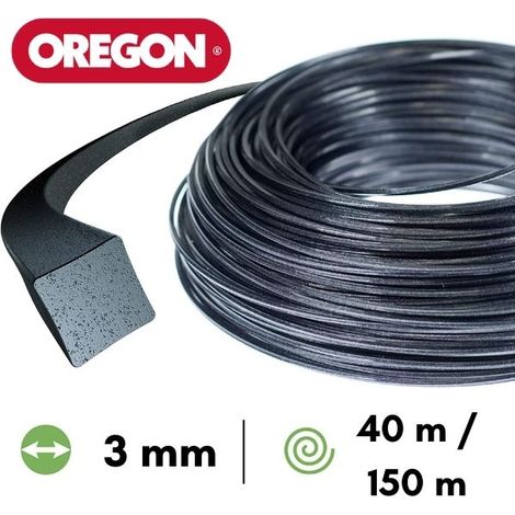 Fil débroussailleuse Carré Nylon 3mm x 53m (coque)