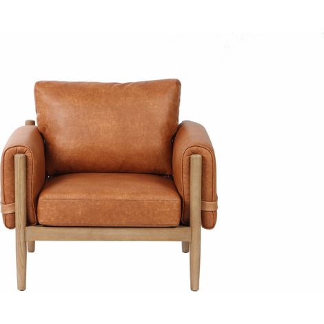 Butaca Fresno Pu 94X80X82 Marron (1/5)