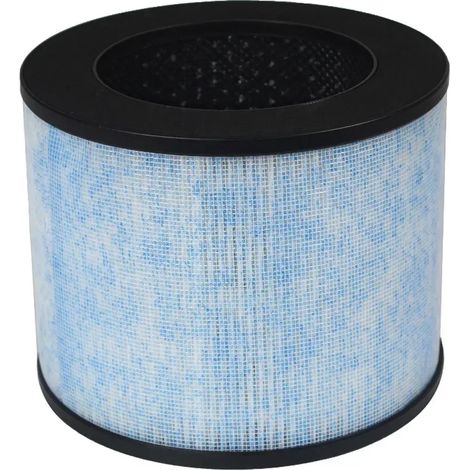 (1 pièce) Lot de 2 filtres F100 compatibles avec le purificateur d'air Instant AP100, filtration en 4 étapes avec filtre à charbon actif de grade H13 (1/4)