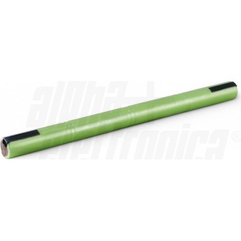 Pacco Batteria per lampade d'emergenza Ni-MH 4,8V 1600mAh, 4 x Size AA, Alta Temperatura