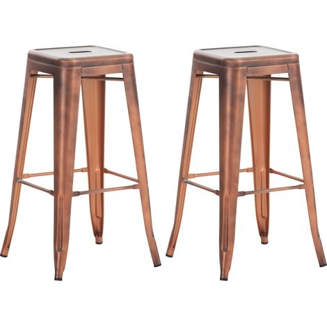 2er Set Barhocker Joshua kupfer (1/5)