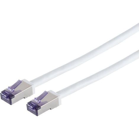 Câble Lanview HIGH-FLEX Cat6a S/FTP blanc 3 m, LVN-CAT6A-FLEX-3MWH