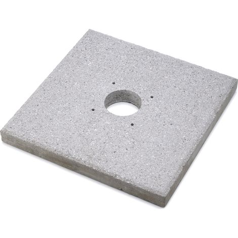 Base per Fontane da Giardino 40x40x4 cm in Cemento Belfer 42/BSE/11 (1/5)
