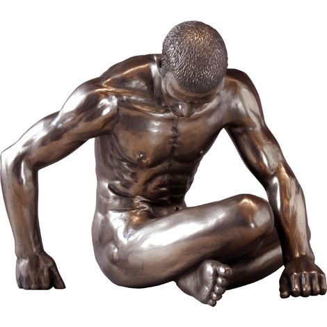 Statuette en résine Homme nu (1/2)
