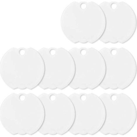 10 Stück Acryl-Namensschilder für Sublimationsdruck, Namensschild für 40-Unzen-Flaschen (1/5)