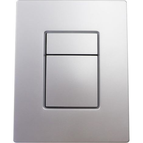 Bouton de Chasse d'eau Compatible avec Les réservoirs de Toilette de la série Skate Cosmopolitan (Gris argenté 197 x 156mm) (1/5)