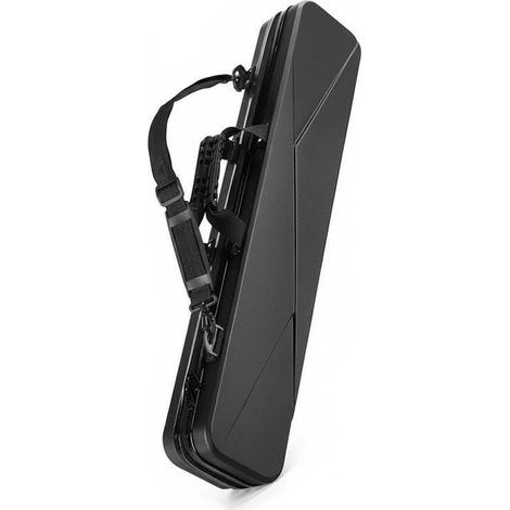 Estuche para tacos de billar con compartimentos ergonómicos, cierre de cremallera para facilitar el transporte y garantizar un almacenamiento seguro. Ideal para torneos y salas de billar. (1/5)