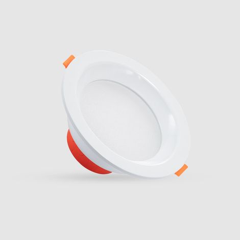 LED Downlight Einbaustrahler 10W Rund LUX CRI90 Ausschnitt Ø 105 mm IP44 No Flicker 2700K Warmweiß