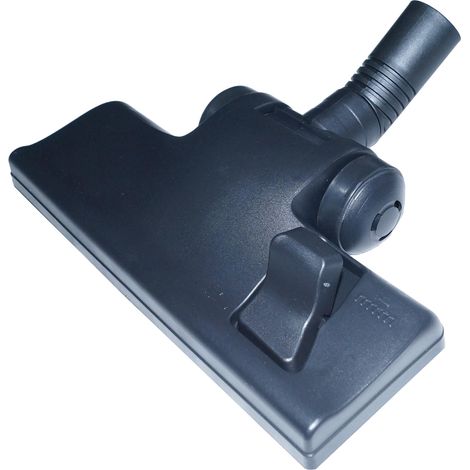 Universal Staubsauger-Bürste mit Kippgelenk und 4 Rollen, Kombi-Bodendüse 32mm Rohr - mit umschaltbarem Bürstenkranz, passendes Zubehör Ersatzteil für handelsübliche Bodensauger mit 32 mm Teleskop-Roh