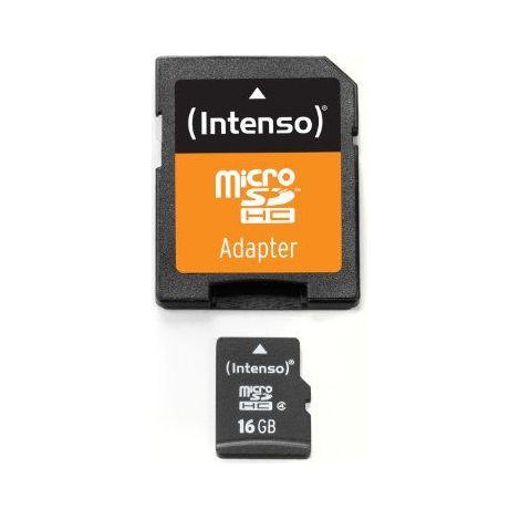 Intenso 3403470 memoria flash 16 GB MicroSDHC Clase 4