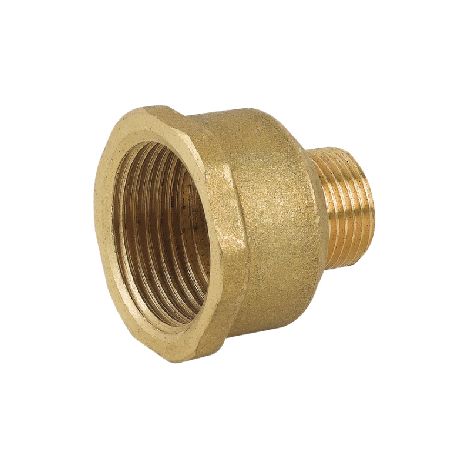 Manicotto ridotto fm in ottone giallo  1/2" x 3/8CAVAL