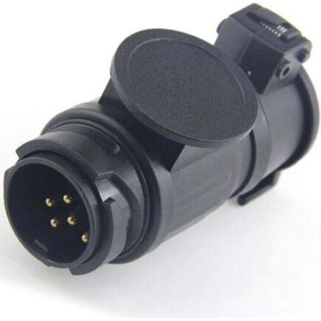 Adaptateur de remorque de 13P VERS 7P pour connecteur de Prise électrique de Prise Caravane de Camion d'attelage de remorque de Prise européenne Standard