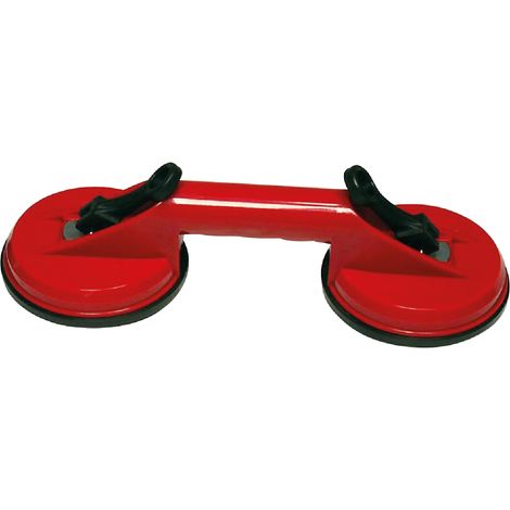 1PZ VENTOSA DI SOLLEVAMENTO mm 115 doppia - portata max 25 Kg