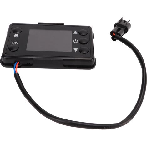 Ensemble de commande à distance avec écran LCD et interrupteur pour chauffage de stationnement diesel pour voitures, camions, véhicules et navires (1/5)