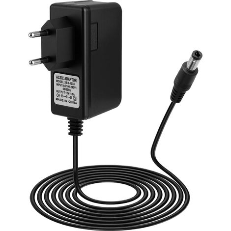 12V 3A Adaptateur Secteur 36W Universel, Chargeur 12V3A AC-DC pour LED, Routeurs, Caméras, Haut-parleurs, Système Téléphonique, Conversion AC/DC avec Protection Surtension, Court-Circuit (1/5)