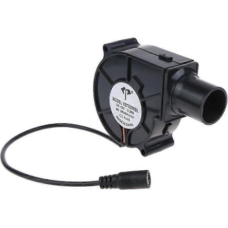 Ventilateur souffleur 7530 Petit outil pour réchaud, cuisson, chauffage, camping, barbecue, 12 V, 7 cm (1/5)