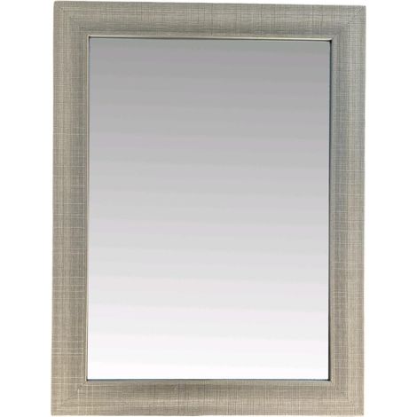 Specchiera decorativa Specchio da Parete Moderno con Cornice Oro 50x70 cm Longhi (1/5)