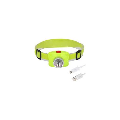 Lampe frontale étanche 4 modes pour plongée sous-marine et natation, rechargeable USB – Phare LED pour activités aquatiques–