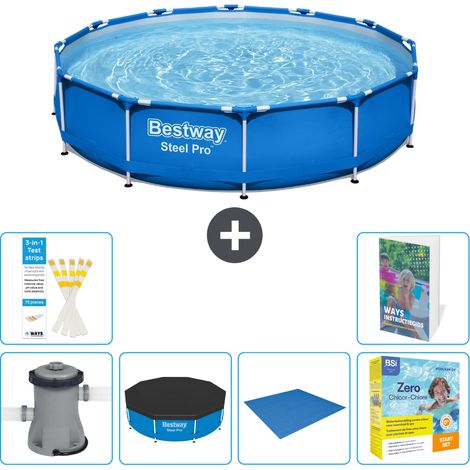 Bestway Steel Pro Rund - 305x76 cm - 7-teilig S198