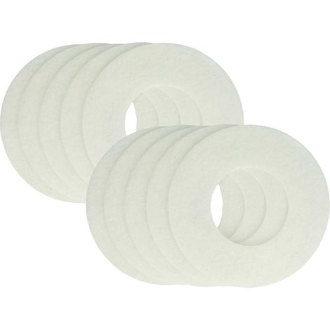 vhbw 10x filtro compatible con Balzer A 60, A 90, L-G, L-G/BM, L-W Ventiladores empotrados / de superficie - Reemplaza 17 000 160, 17 000 160-F (1/4)