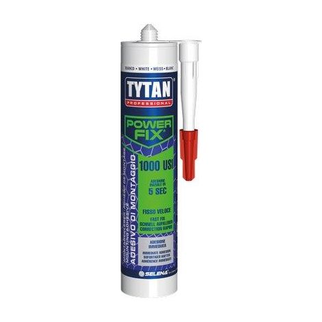 POWER FIX 1000 USI TYTAN - BIANCO ML 300- 4 pezzi