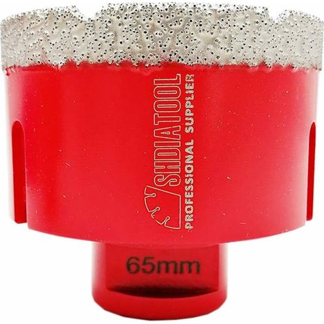Nazalus-Hot Sale-65mm Diamantbohrer Bohrer mit M14-Gewinde zum Trockenbohren von Porzellanfliesen, Granit, Marmor