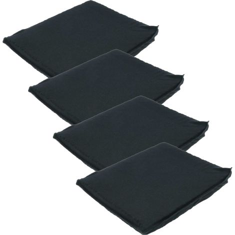 vhbw 4x Filtres à charbon actif remplacement pour IKEA FIL 559, 900.279.72 pour hotte aspirante