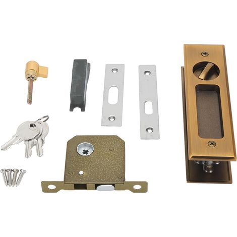 antivol double face pour portes coulissantes avec élégantes