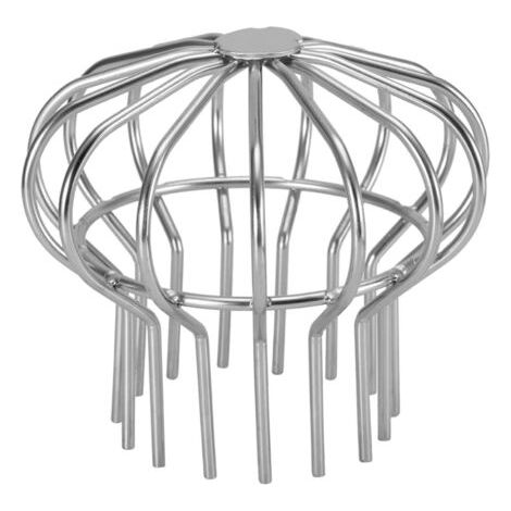 Filtre de Garde Ballon Gouttière Garde Gouttière Acier Inoxydable Sortie Tuyau Descente Garde Feuille Drain Sol pour Toit Balcon Cour Jardin(Tube 110)