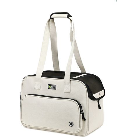 Sac de transport pour chat et petit chien, sac à main respirant, 43x20,5x30 cm (1/5)