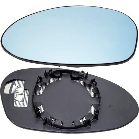TarosTrade 57-0317-L-50633 Glace De Rétroviseur Chauffant Bleue Gauche
