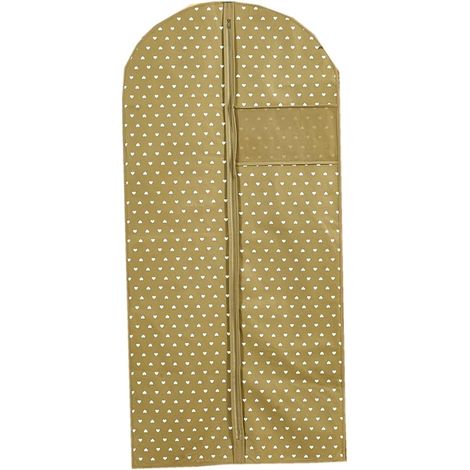 King Home BEIGE TNT COVER 60x130h cm mit Reißverschluss und transparentem Fenster (1/4)