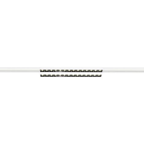 Fixation sur rail 57,4 cm Sight Evo double 3 phases blanc 4000K - 1010153