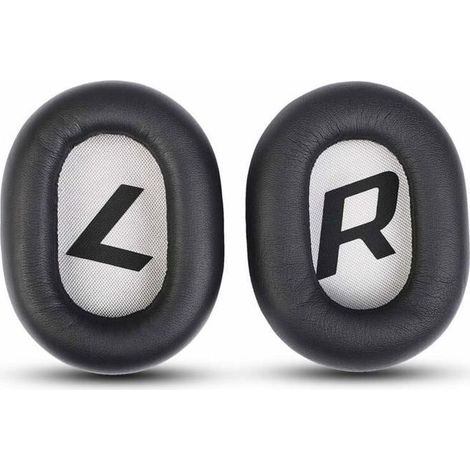 2 coussinets de remplacement pour Plantronics Backbeat Pro 2, mémoire de forme + cuir protéiné, réduction du bruit, casque sans fil (1/5)