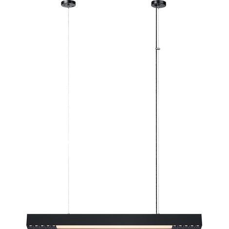 Suspension linéaire noire 80 cm LED 32W CCT (1/5)