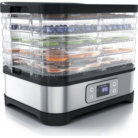 Arendo Dörrautomat mit Temperaturregler Dörrgerät DEHYDRATOR (1/5)