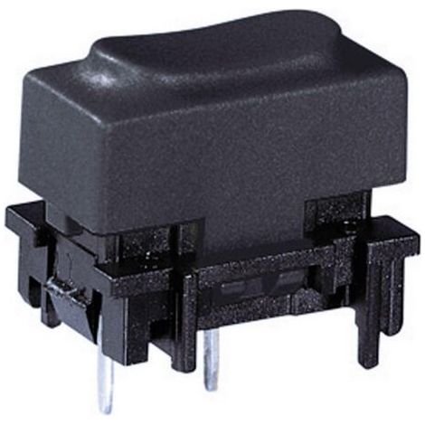 Marquardt 6450.0005 6450.0005 Bouton-poussoir 28 V 0.1 A 1 x Off/(On) à rappel (L x l x H) 14.8 x 10 (1/4)