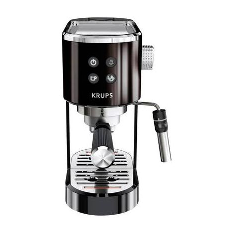 Krups Virtuoso+ XP444G Espressomaschine schwarz Edelstahl