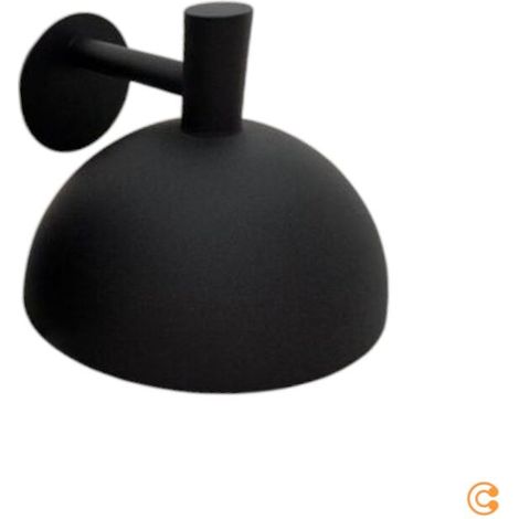 [GEBRAUCHT] B-Ware Außenwandleuchte Arki schwarz LED Gartenlampe Wandleuchte dimmbar IP54 Ø35cm (1/2)