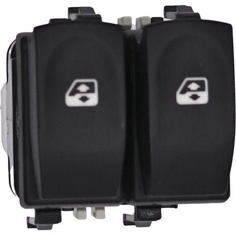 La référence 8200214939 convient au bouton de commande de lève-vitre électrique/régulateur de vitre de la Renault Clio 3. (1/4)