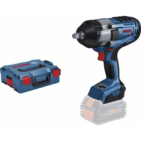 Atornillador de impacto sin escobillas 18V BOSCH 950Nm GDS 18V-1000 - maquina sin bateria + maletin Lboxx - 06019J8301