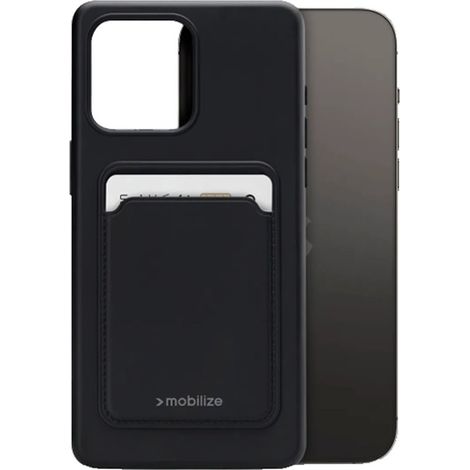 Mobilize Cardcase TPU Back Cover Negro Apple Iphone 14 Pro Max