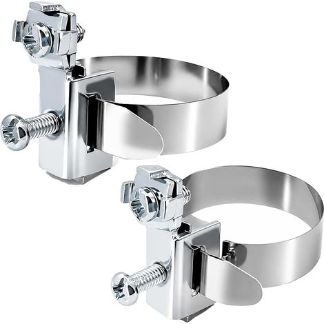 Collier de Mise à la Terre 8-52mm V2A pour Équipotentialité Tuyauterie (1/5)