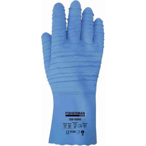 GUANTE LATEX RUGOSO AZ GB16800