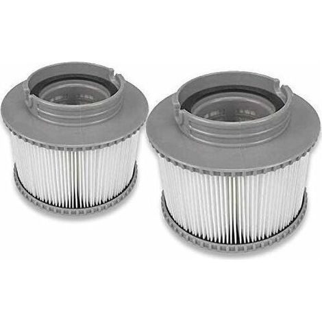 Filtro MSpa,Cartucce filtranti,Piscina Filtro a Cartucce Filtro di Ricambio MSpa per Vasca da bagno,Spa,Piscina (2PCS) (1/5)
