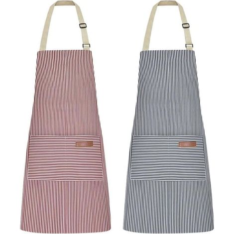 Tablier de cuisine Dames,un Tablier de Coton, de Lin, de Gâteaux,Cuisson (1/4)
