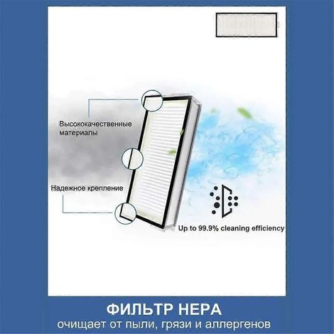 HEPA-Filter für Roborock Q7 Max / Q7 Max+, T8 / Q7 Plus Hauptseitenbürste (1/5)