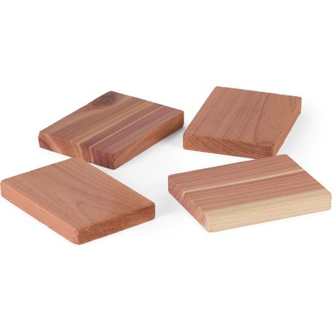 COMPACTOR Lot 4 x Blocs antimites en cèdre naturel (1/5)