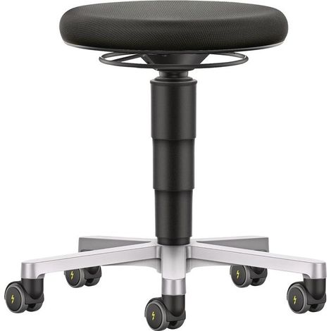 bimos tabouret pivotant ( 9000454492 ) roulettes hauteur d'assise réglable 450-650 mm tissu (1/4)
