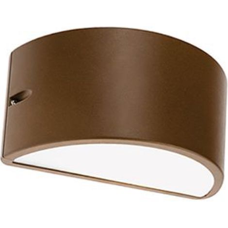 Sovil applique plafonnier Umbe 60W E27 Corten type ferme' cm25x12x13,2 IP44 (1/2)